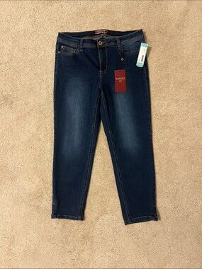 Makers of True Originals Cropped Skinny Jeans Size 12 (31) NWT